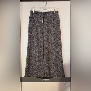 NWT Black Cheetah “pants”